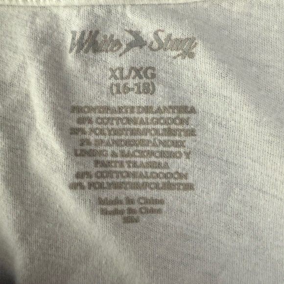 White Stag Boxy Black and White Tank Top casual summer - Picture 4 of 4